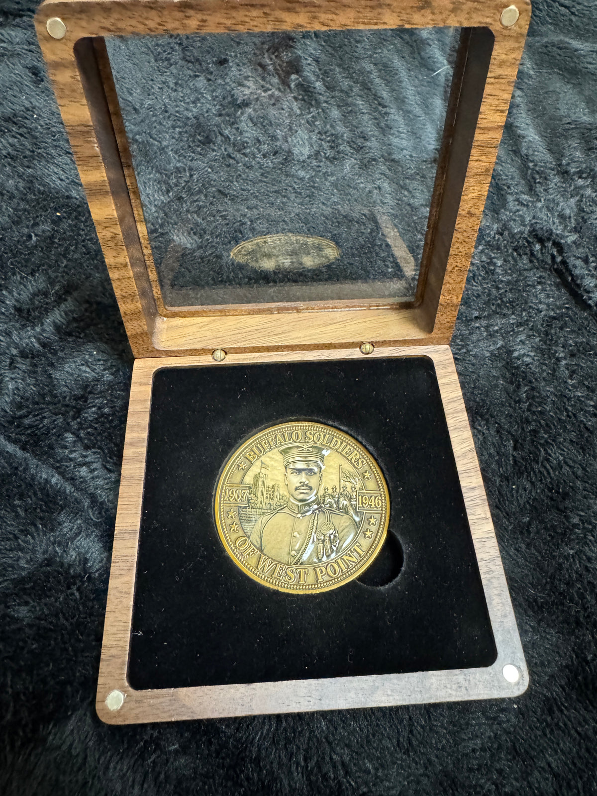 65th Memorial Coin with Walnut Presentation Case