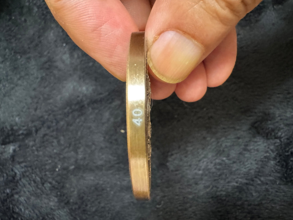1.75-Inch Traditional Solid Brass Collector Coin