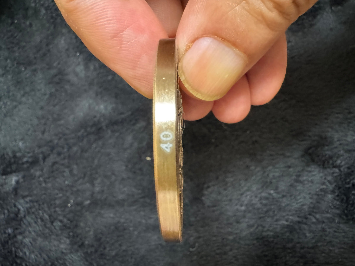 1.75-Inch Traditional Solid Brass Collector Coin